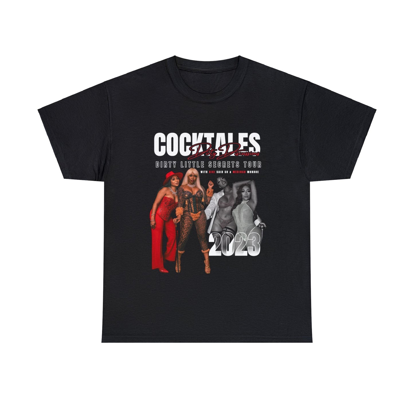 CockTales Dirty Little Secrets Tour 2023 Tee